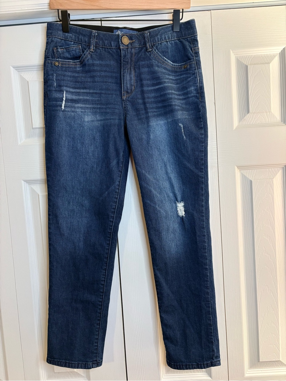 Women’s Democracy "Ab"solution high-rise distressed skinny jeans size 6